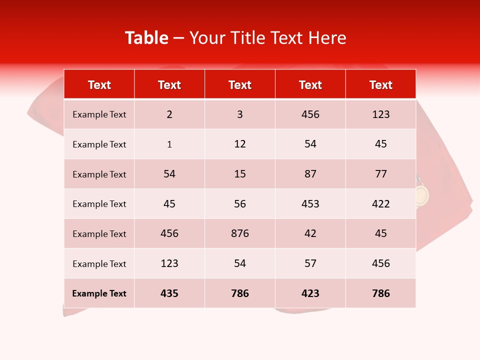 Scarf Isolated On A Background PowerPoint Template