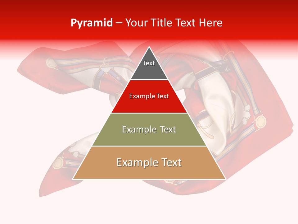 Scarf Isolated On A Background PowerPoint Template