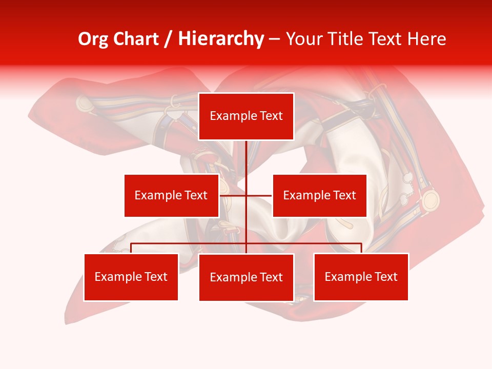 Scarf Isolated On A Background PowerPoint Template