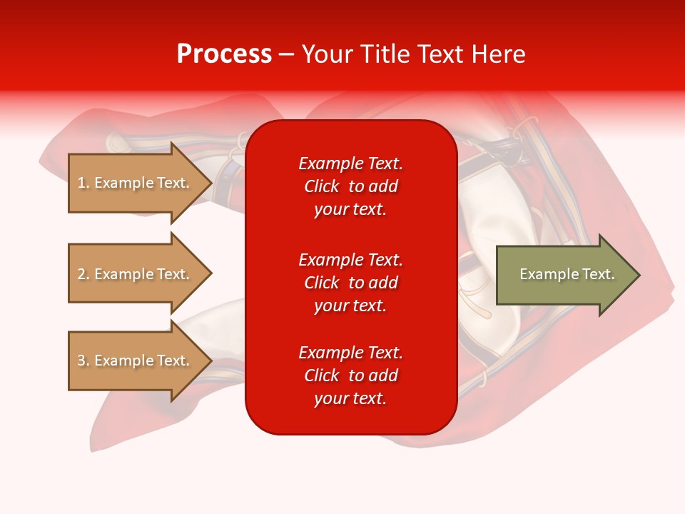 Scarf Isolated On A Background PowerPoint Template