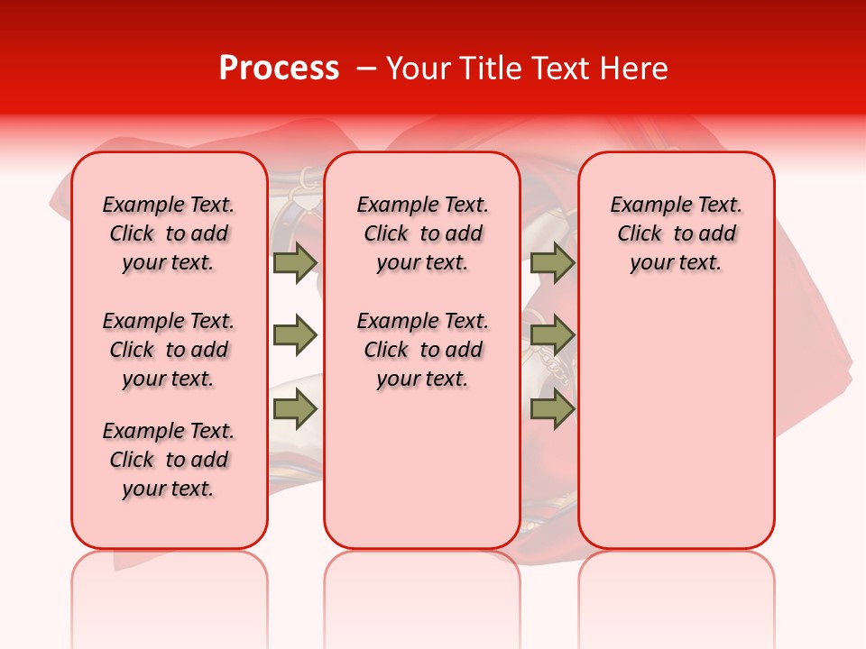 Scarf Isolated On A Background PowerPoint Template