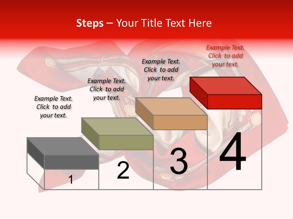 Scarf Isolated On A Background PowerPoint Template