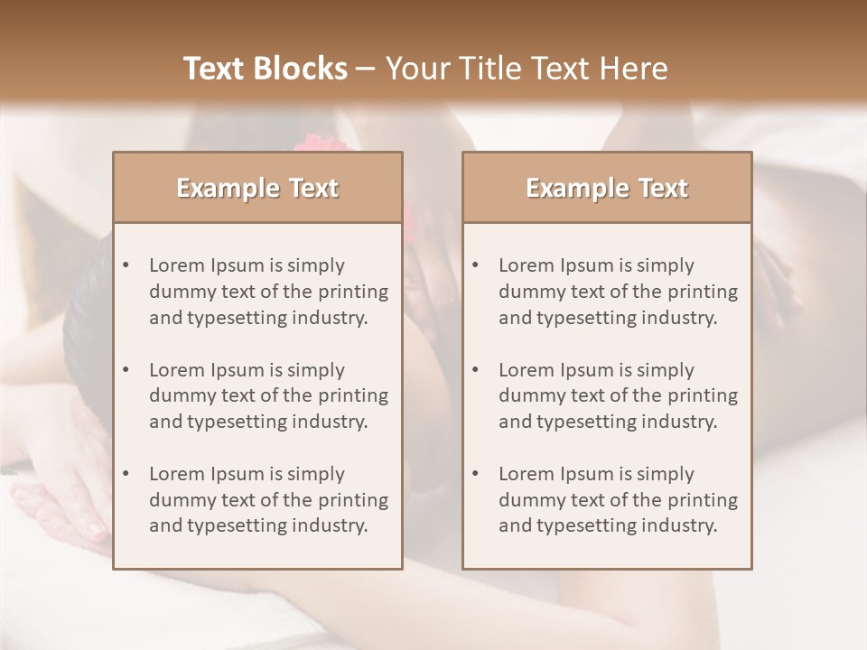 Spa Treatment PowerPoint Template