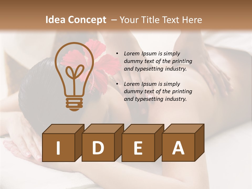 Spa Treatment PowerPoint Template