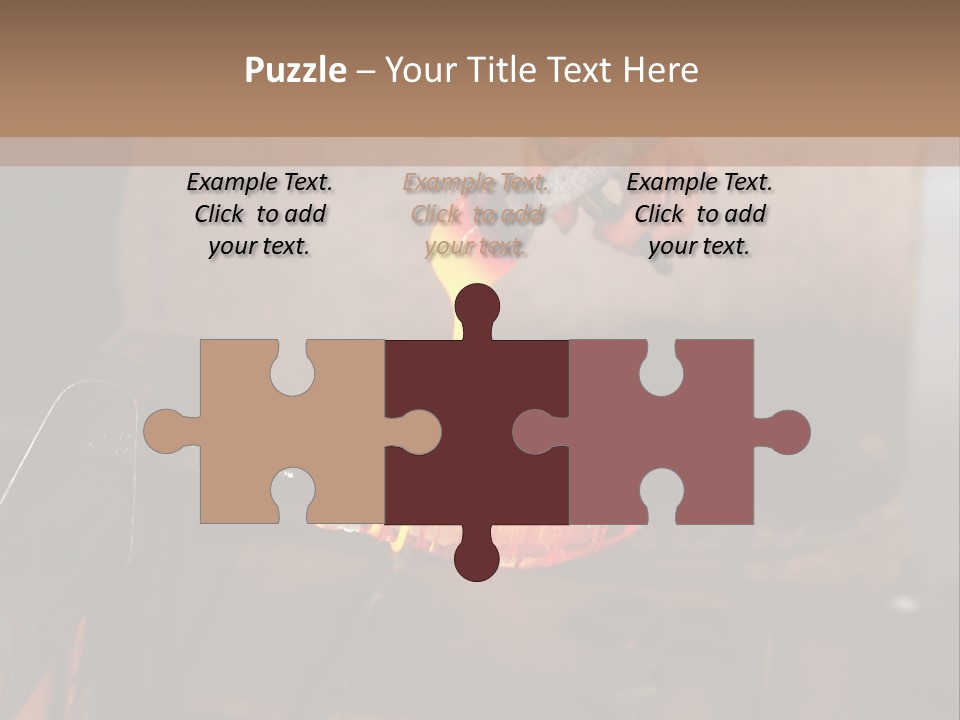 Glass Blower Forming A Piece Of Decorative Glass. (Murano, Italy) PowerPoint Template