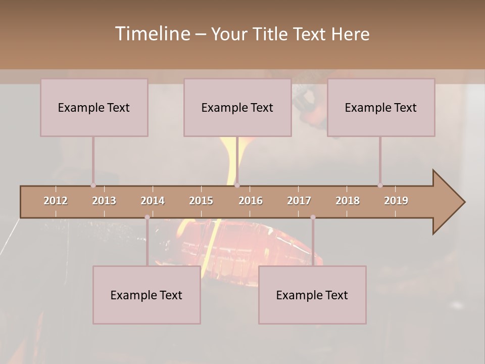 Glass Blower Forming A Piece Of Decorative Glass. (Murano, Italy) PowerPoint Template