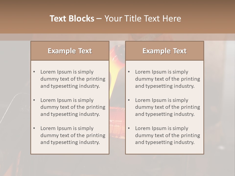 Glass Blower Forming A Piece Of Decorative Glass. (Murano, Italy) PowerPoint Template