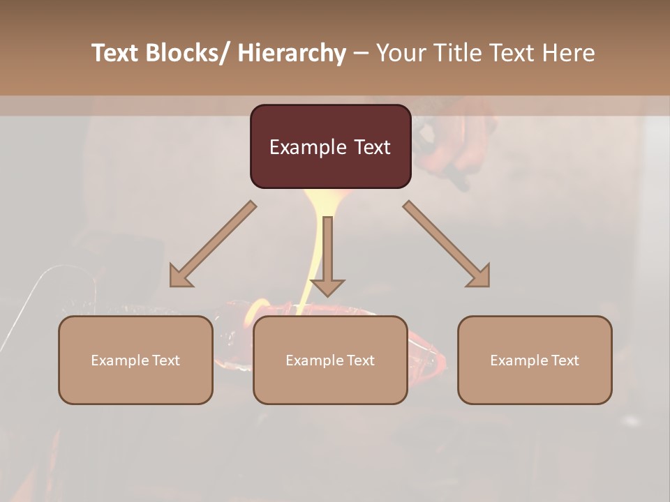 Glass Blower Forming A Piece Of Decorative Glass. (Murano, Italy) PowerPoint Template