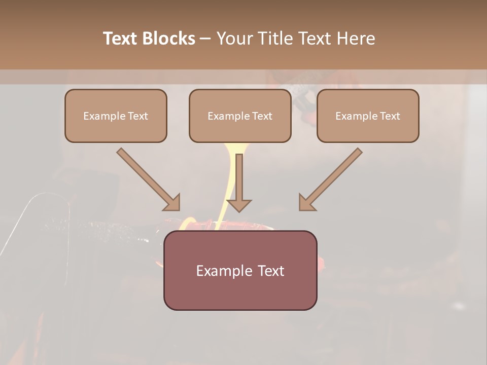 Glass Blower Forming A Piece Of Decorative Glass. (Murano, Italy) PowerPoint Template