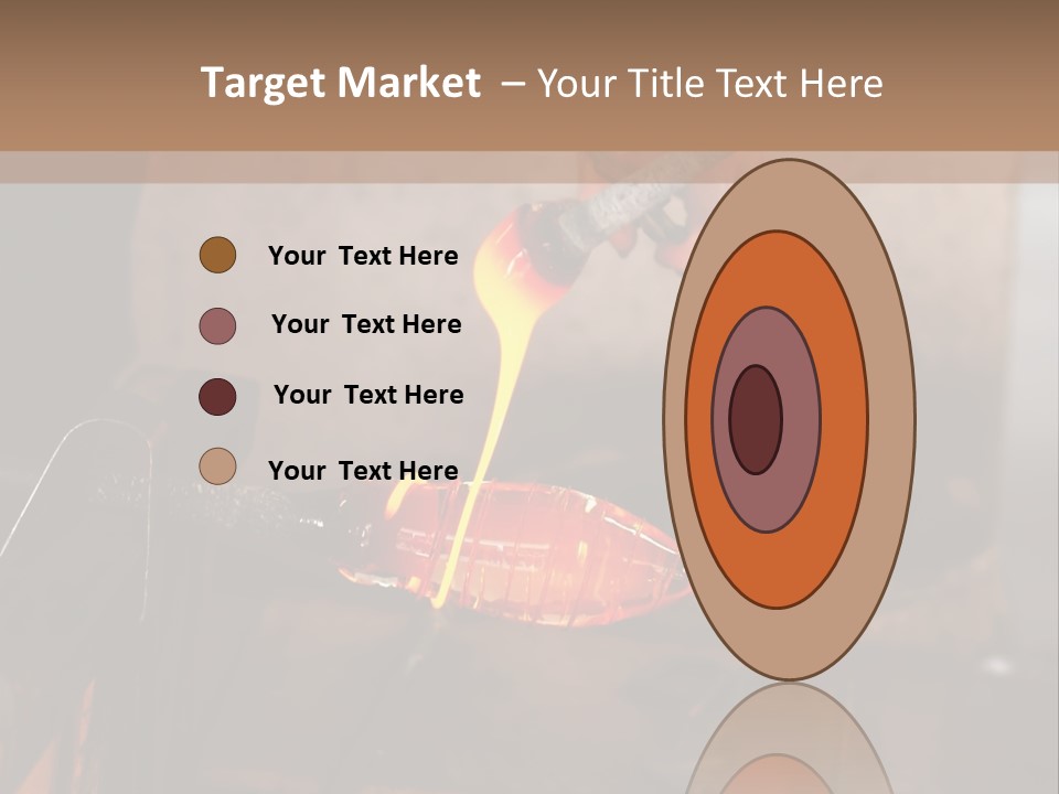 Glass Blower Forming A Piece Of Decorative Glass. (Murano, Italy) PowerPoint Template