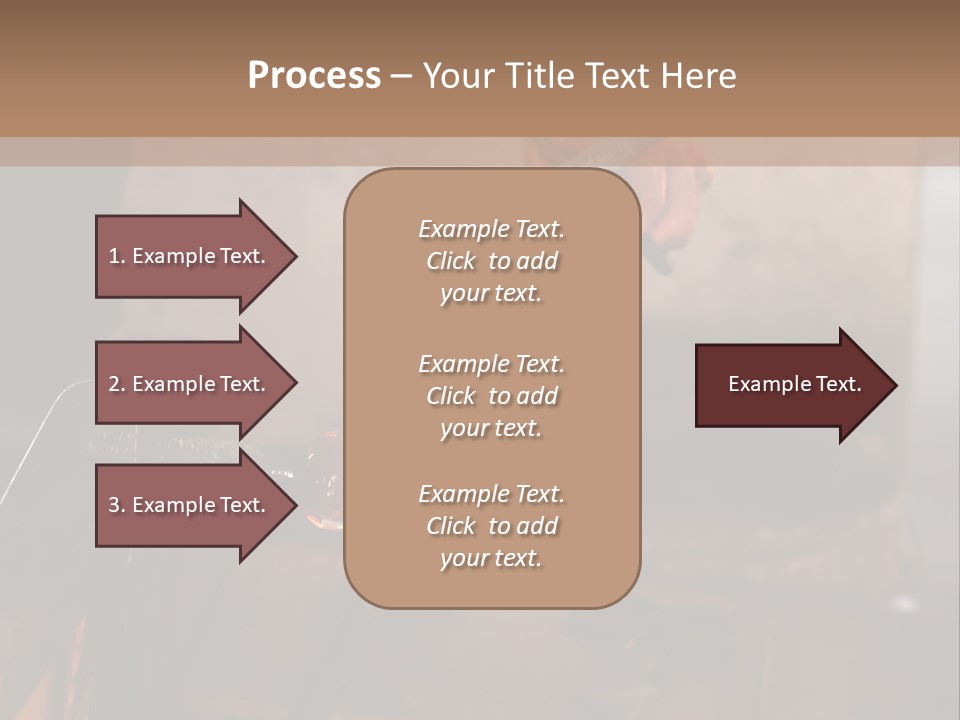 Glass Blower Forming A Piece Of Decorative Glass. (Murano, Italy) PowerPoint Template