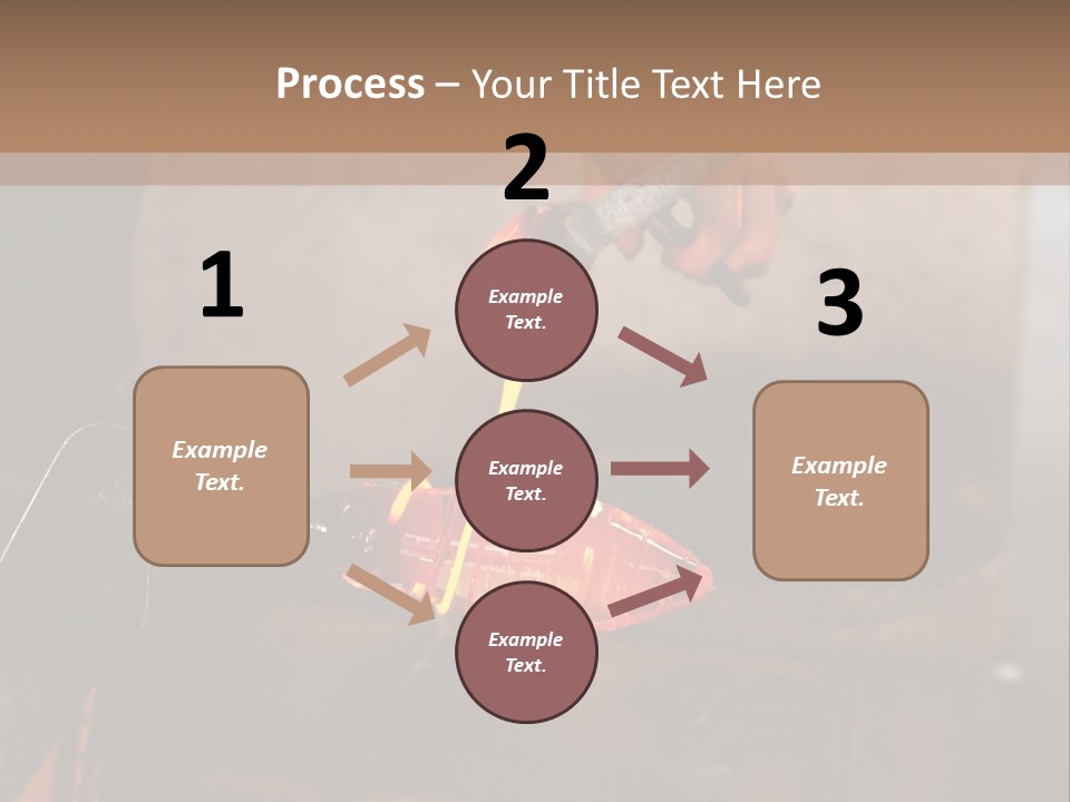 Glass Blower Forming A Piece Of Decorative Glass. (Murano, Italy) PowerPoint Template