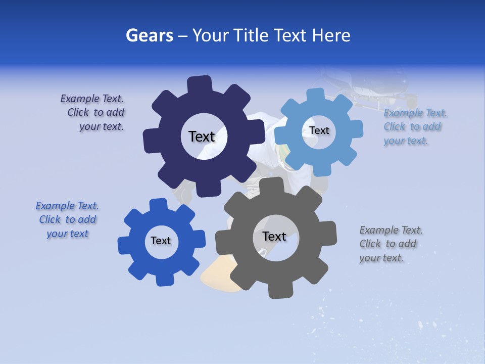 Filming With A Steady Cam Mounted On The Front Of A Helicopter Of A Snowboarder Jumping PowerPoint Template