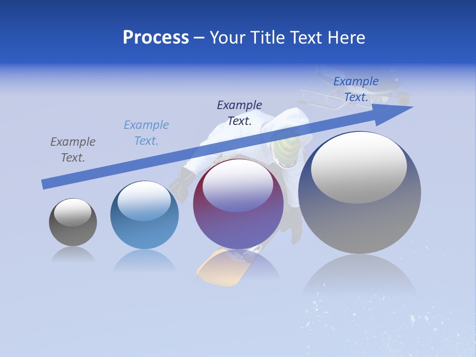 Filming With A Steady Cam Mounted On The Front Of A Helicopter Of A Snowboarder Jumping PowerPoint Template