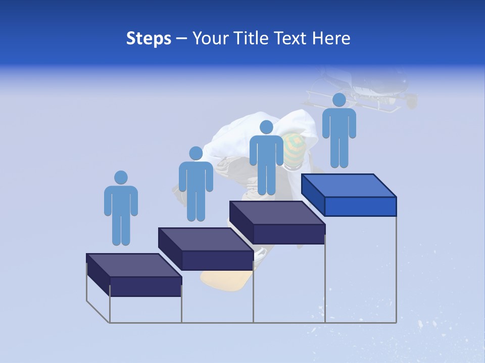 Filming With A Steady Cam Mounted On The Front Of A Helicopter Of A Snowboarder Jumping PowerPoint Template
