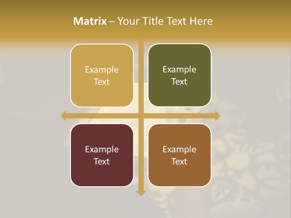 Reading The Bible PowerPoint Template