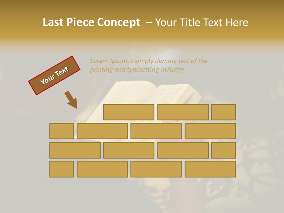 Reading The Bible PowerPoint Template