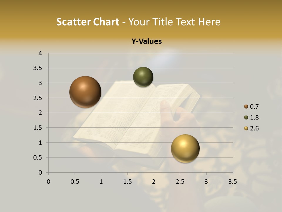 Reading The Bible PowerPoint Template