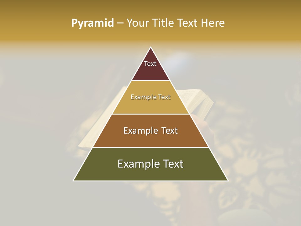 Reading The Bible PowerPoint Template