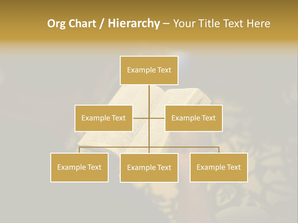 Reading The Bible PowerPoint Template