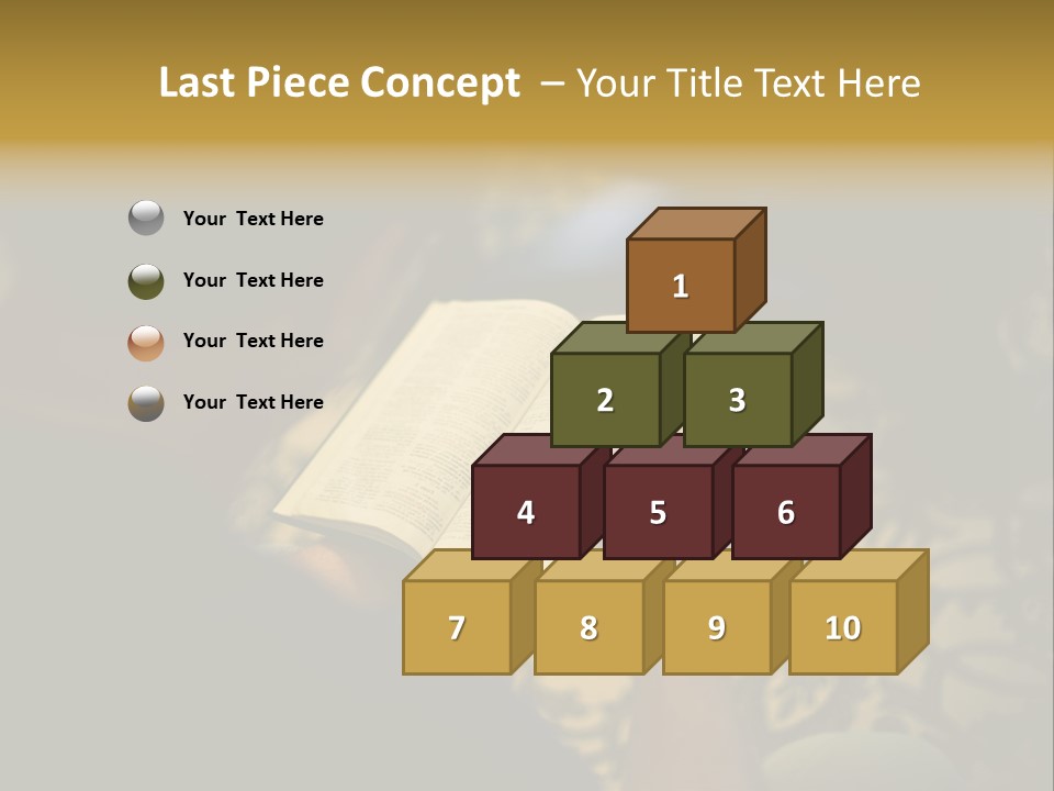 Reading The Bible PowerPoint Template