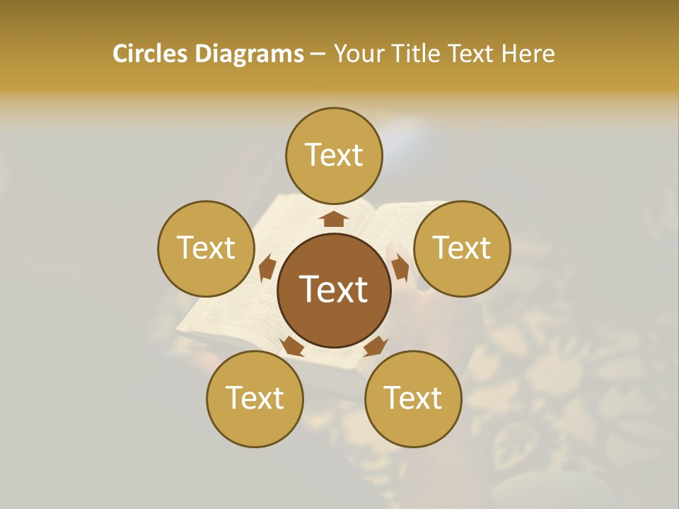 Reading The Bible PowerPoint Template