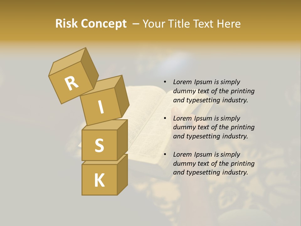 Reading The Bible PowerPoint Template