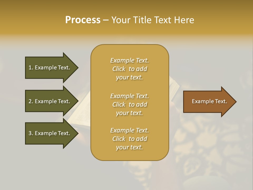 Reading The Bible PowerPoint Template