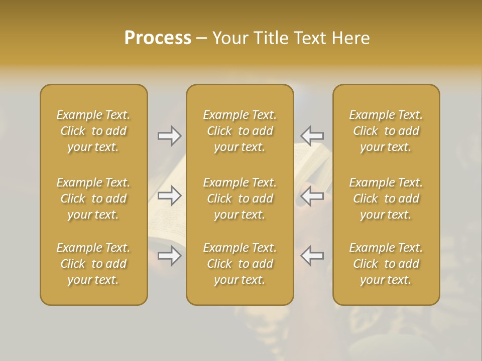 Reading The Bible PowerPoint Template