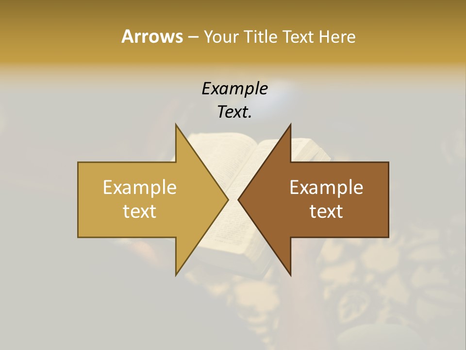 Reading The Bible PowerPoint Template