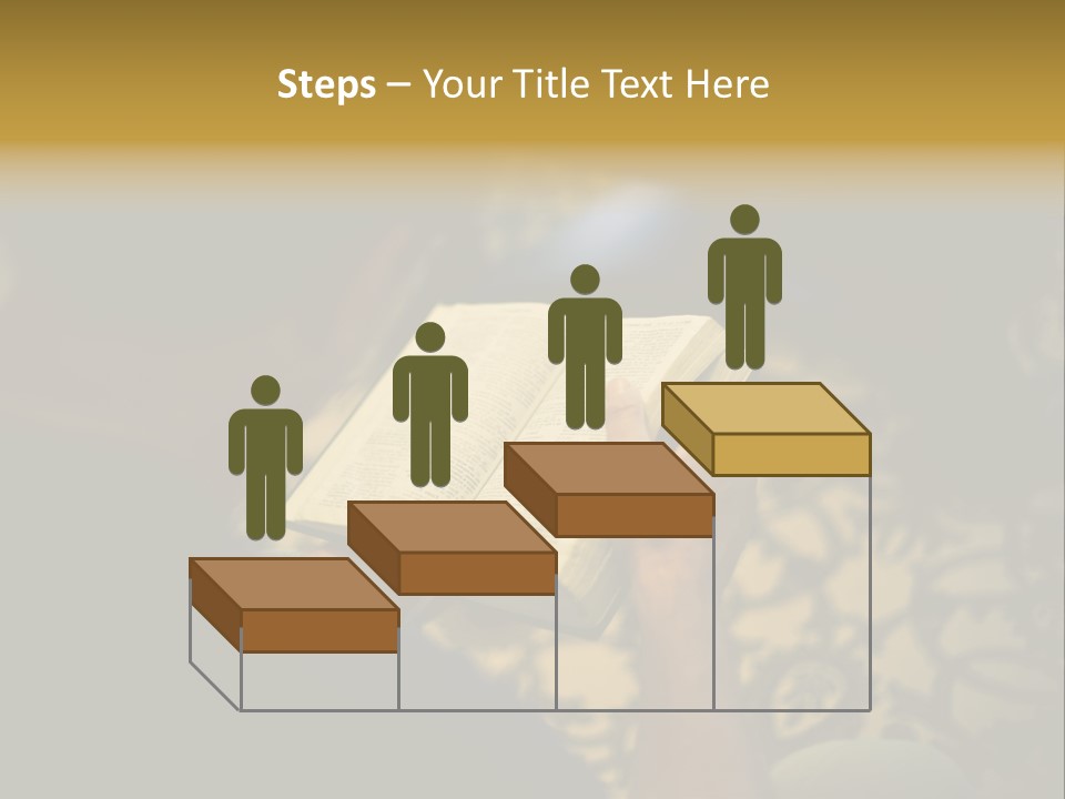 Reading The Bible PowerPoint Template