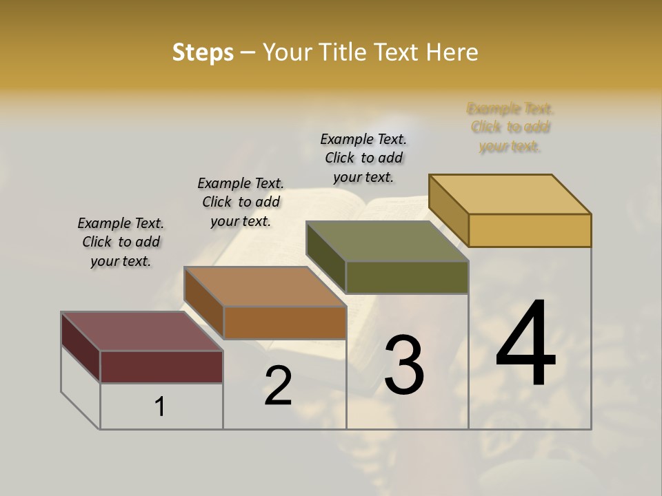 Reading The Bible PowerPoint Template