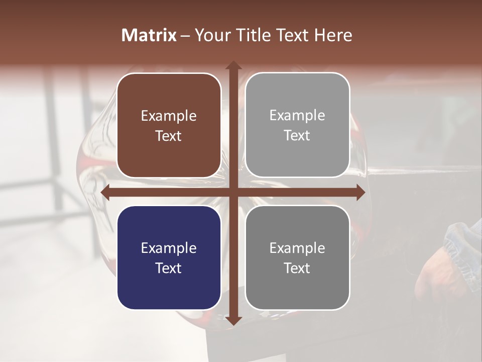 Glass Blower Forming A Piece Of Decorative Glass. (Murano, Italy) PowerPoint Template