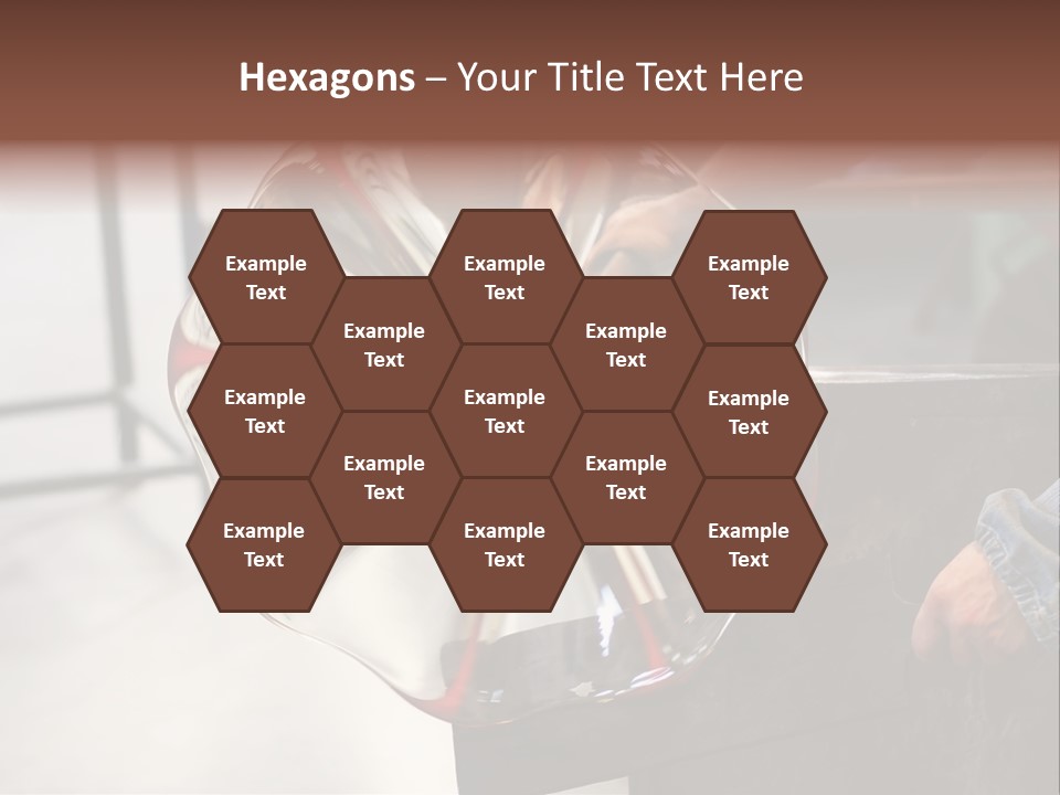 Glass Blower Forming A Piece Of Decorative Glass. (Murano, Italy) PowerPoint Template