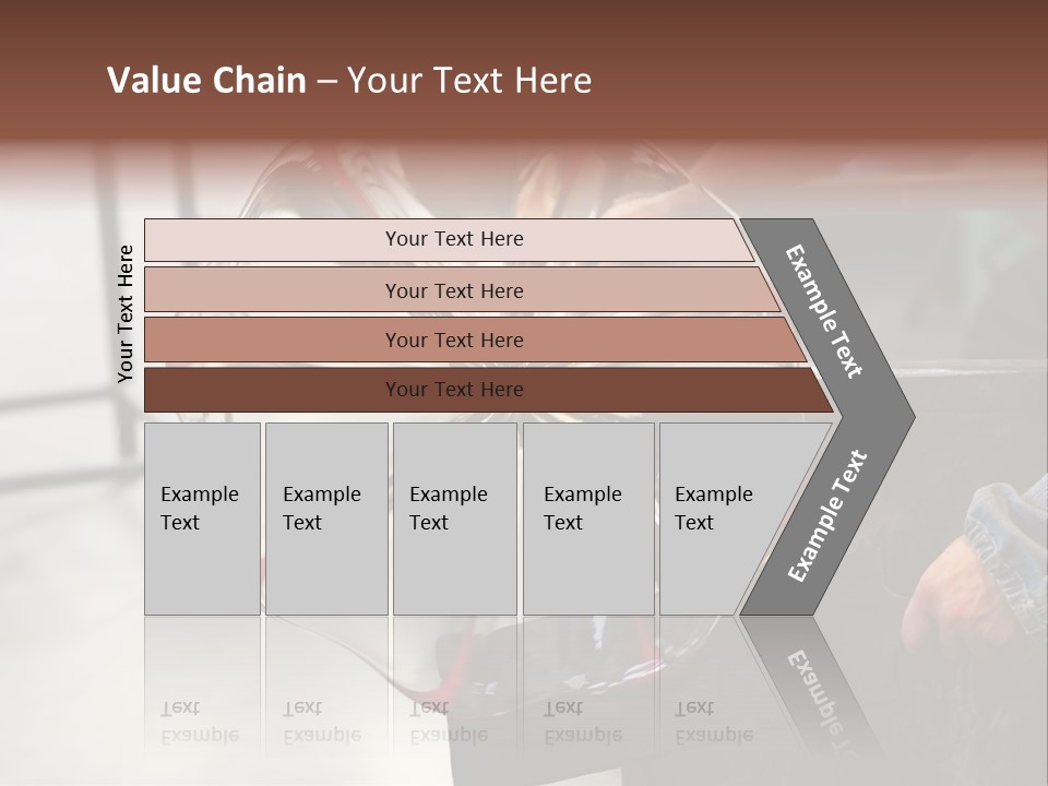 Glass Blower Forming A Piece Of Decorative Glass. (Murano, Italy) PowerPoint Template