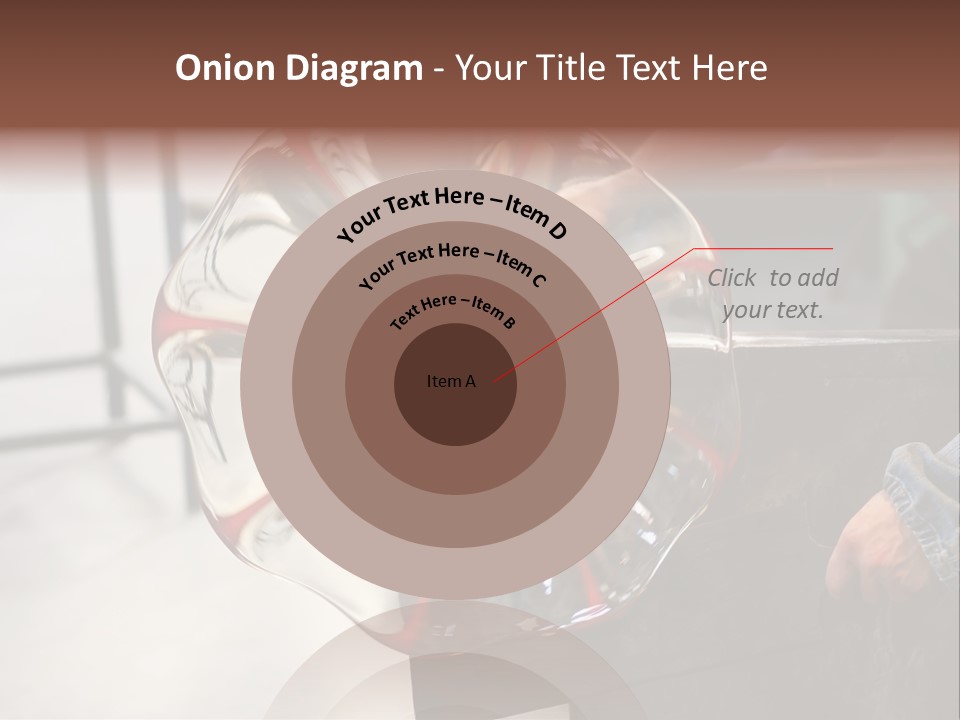 Glass Blower Forming A Piece Of Decorative Glass. (Murano, Italy) PowerPoint Template