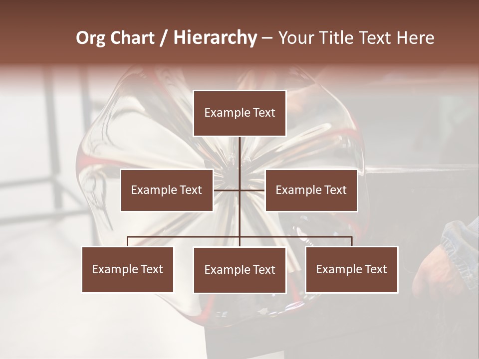 Glass Blower Forming A Piece Of Decorative Glass. (Murano, Italy) PowerPoint Template