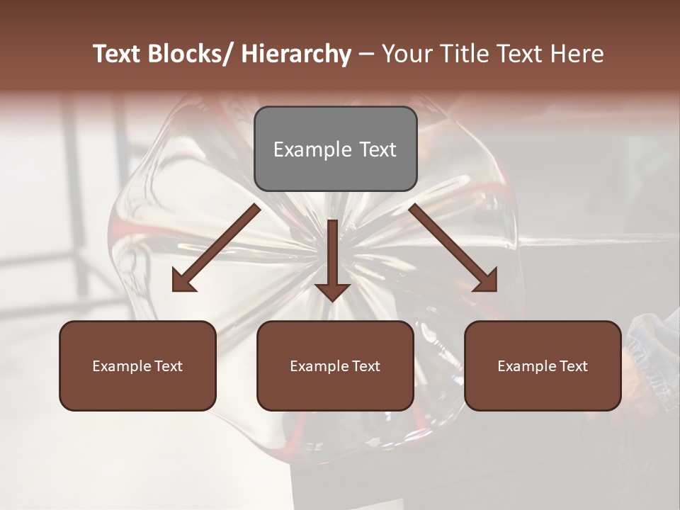 Glass Blower Forming A Piece Of Decorative Glass. (Murano, Italy) PowerPoint Template