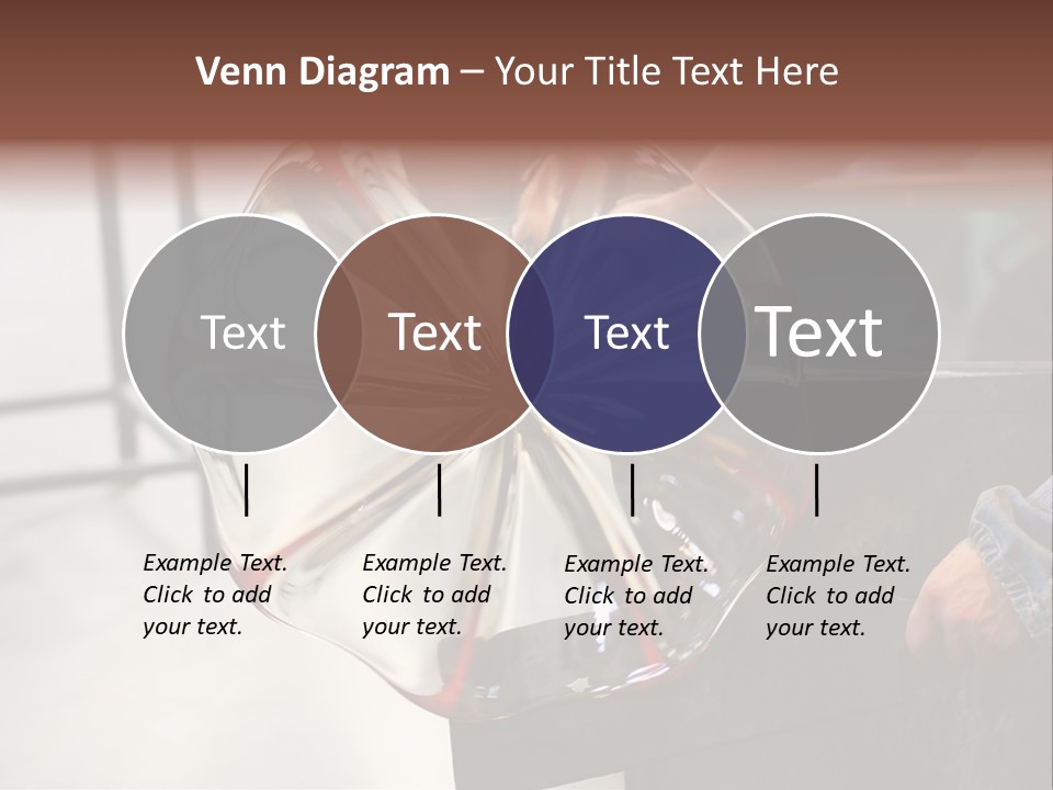 Glass Blower Forming A Piece Of Decorative Glass. (Murano, Italy) PowerPoint Template