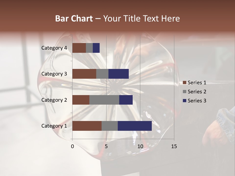 Glass Blower Forming A Piece Of Decorative Glass. (Murano, Italy) PowerPoint Template