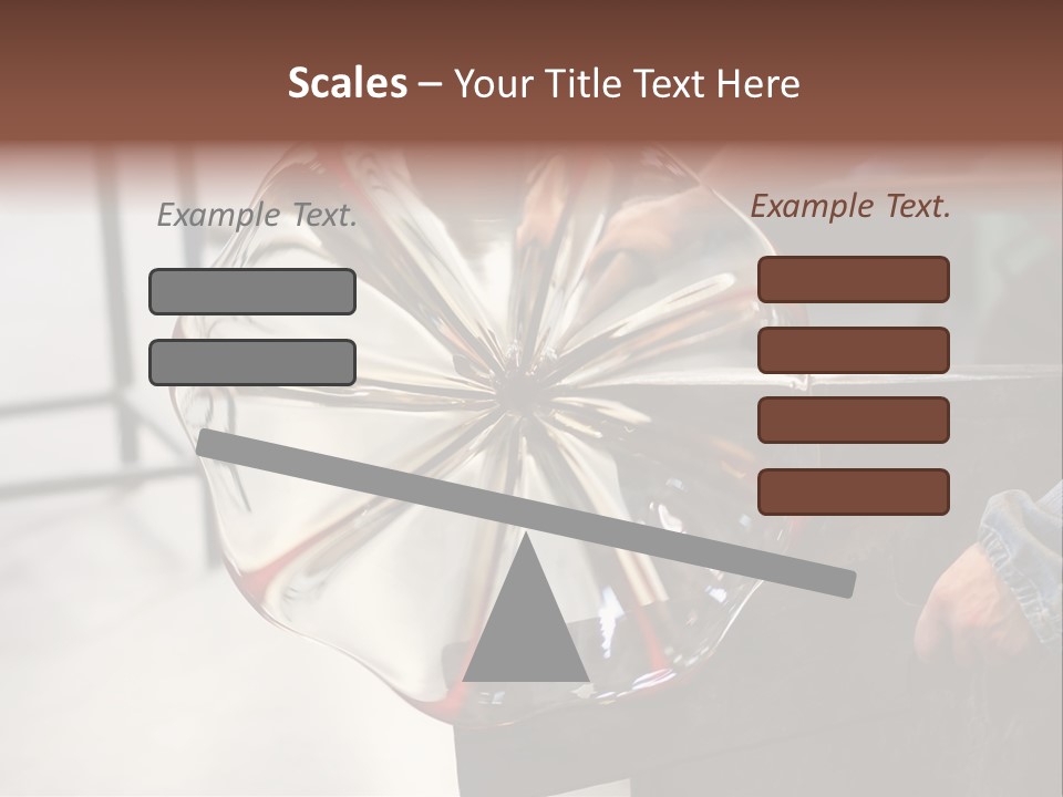 Glass Blower Forming A Piece Of Decorative Glass. (Murano, Italy) PowerPoint Template