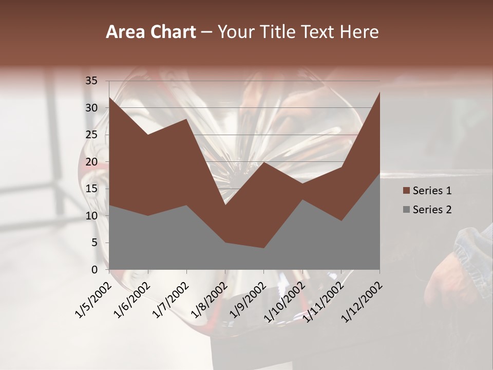 Glass Blower Forming A Piece Of Decorative Glass. (Murano, Italy) PowerPoint Template