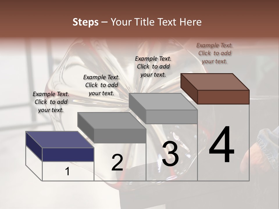 Glass Blower Forming A Piece Of Decorative Glass. (Murano, Italy) PowerPoint Template