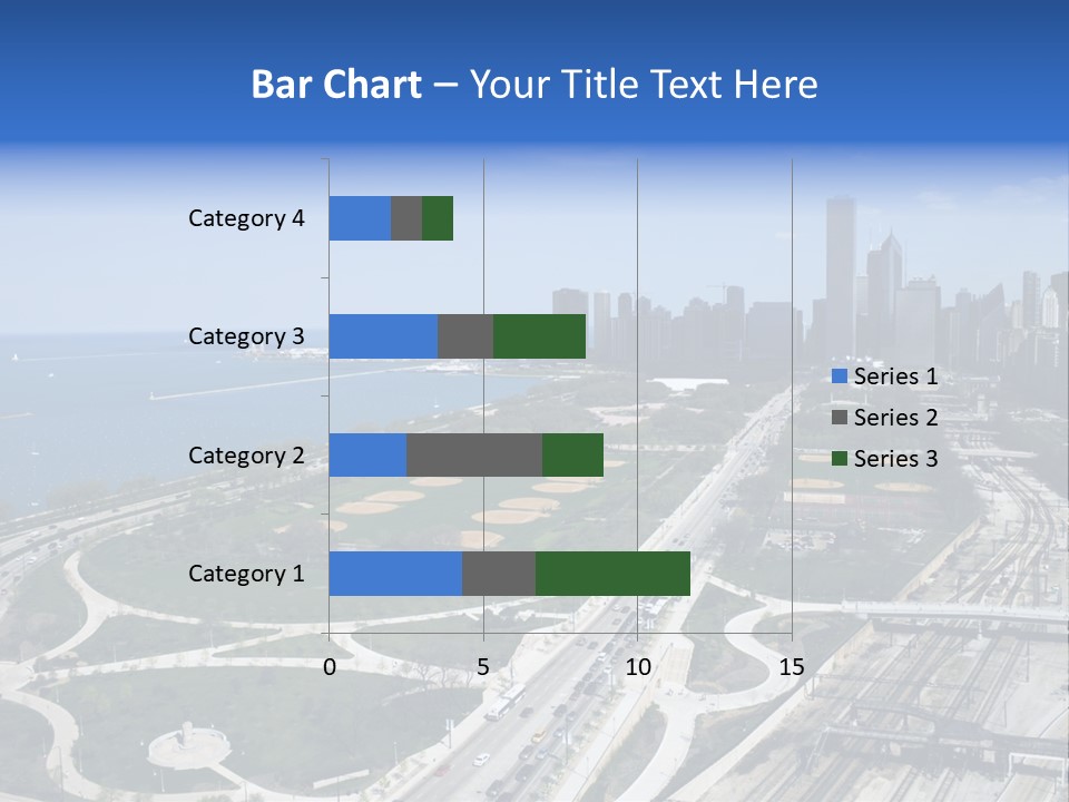 Grant Park In Chicago, Il. PowerPoint Template