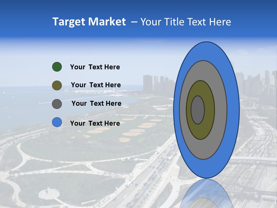 Grant Park In Chicago, Il. PowerPoint Template