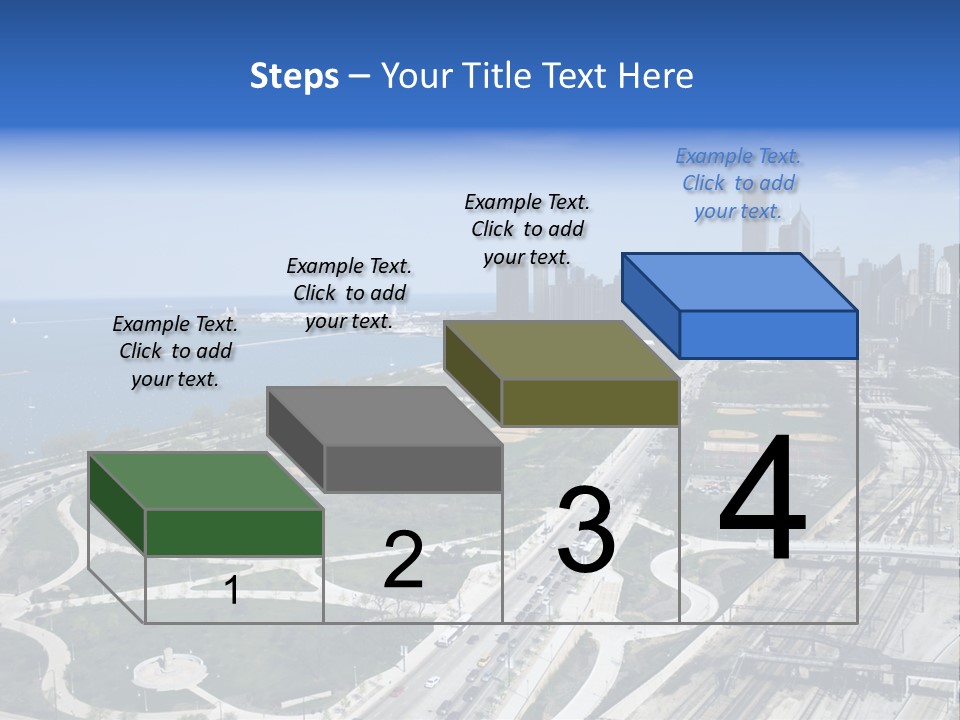 Grant Park In Chicago, Il. PowerPoint Template