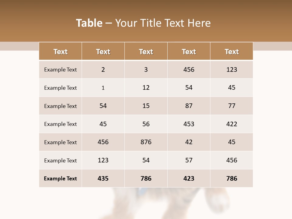 A Cute Mixed Breed Puppy Isolated Over White. The Dog Is Half Beagle And Half Yorkshire Terrier. Shallow Depth Of Field. PowerPoint Template