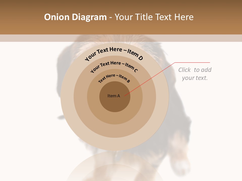 A Cute Mixed Breed Puppy Isolated Over White. The Dog Is Half Beagle And Half Yorkshire Terrier. Shallow Depth Of Field. PowerPoint Template