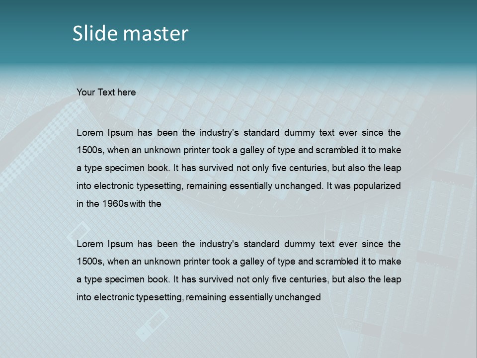 Plus Size Lovely Blond Girl Isolated Over White PowerPoint Template