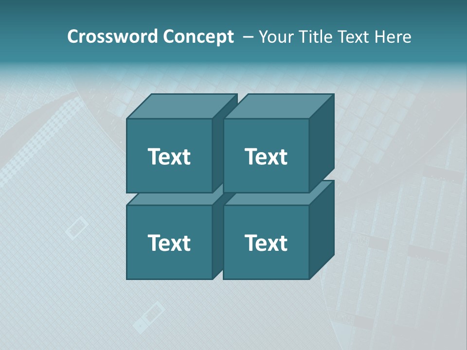 Plus Size Lovely Blond Girl Isolated Over White PowerPoint Template